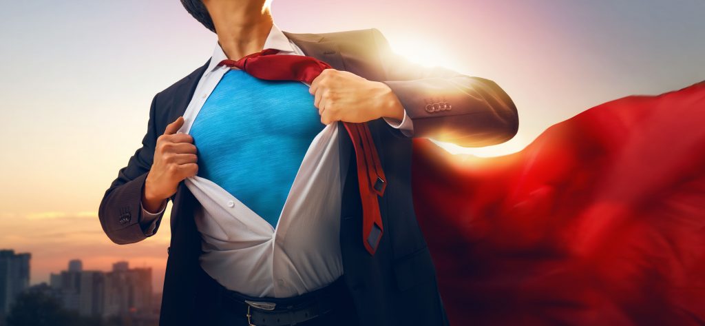 Superhero for subject lines for b2b email marketing
